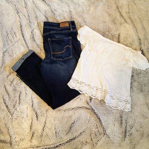 Signature Levi Strauss Modern Slim Cuffed jeans